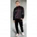 DONIC Craft Table Tennis Tracksuit Black/Anthracite Melange/Red 